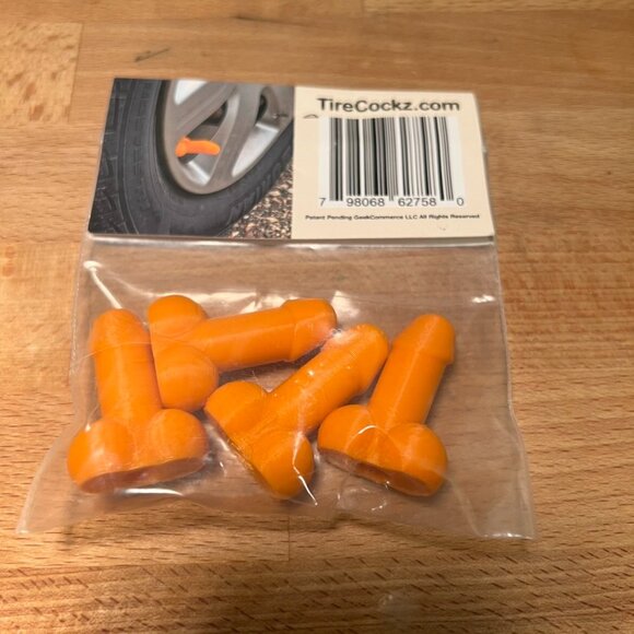 Tire Air Plugs Bachelorette Gag Gift - Picture 2 of 5